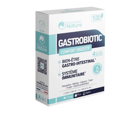 Pharma Nature Gastrobiotic 15 Gélules