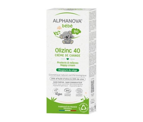 Alphanova Bebe Olizinc Crème Change 50g