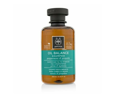 Apivita Shampooing Équilibrant Cheveux Gras 250 ml