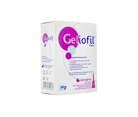 Geliofil Classic Gel Vaginal 7 Doses 5ml