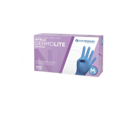 Cuatrogasa Gants Nitrile Sans Poudre Taille XL 100uts