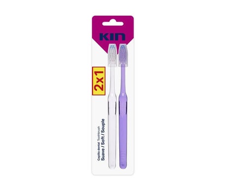 Brosse à dents souple Kin 2pcs