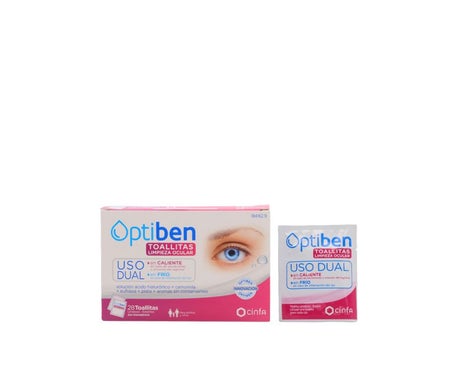 Optiben Lingettes à double usage 28 Lingettes