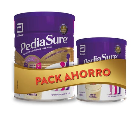PediaSure Pack Saveur Vanille 850g + 400g