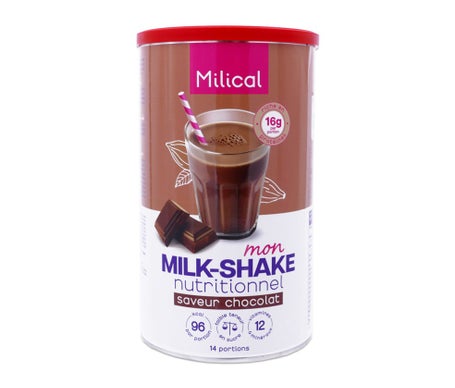 Milical Hyperproteiné Poudre pour MilkShake Chocolat 14 portions