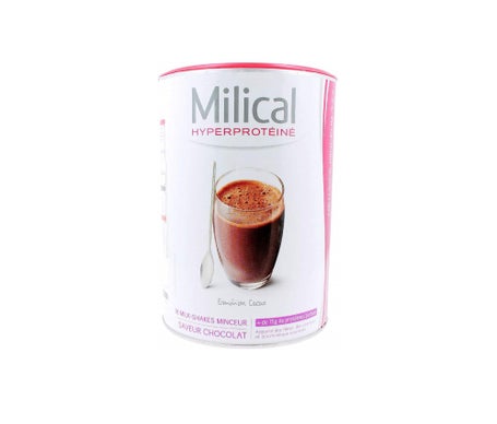 Milical Hyperproteiné MilkShake Hyperprotéinés Chocolat 18 Boissons
