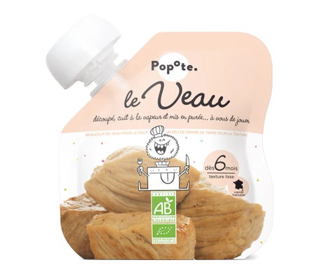 Popote Purée Veau 60g