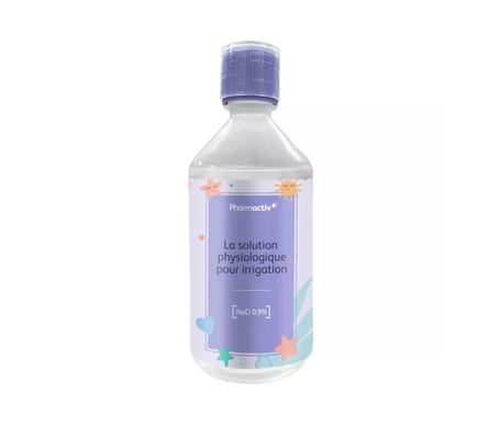 Pharmactiv Solution Physiologique Irrigation Nacl 500ml