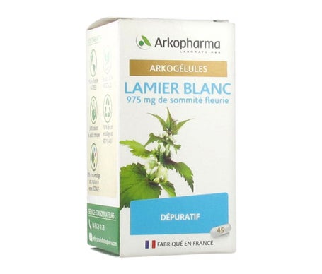 Arkopharma Arkogélules Lamier Blanc 45 gélules