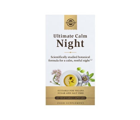 Solgar Ultimate Calm Night 30Caps Taille 30