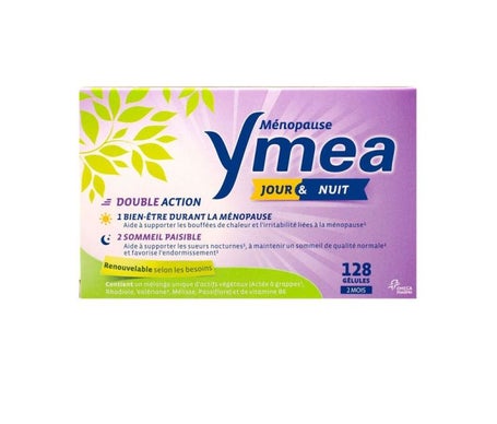 Yméa Ménopause Jour & Nuit 128 Gélules