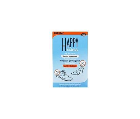 Saltrates Happy Time Semelles Chafing Heel Gel 1 Paire
