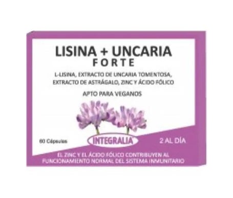 Integralia Lysine + Uncaria Forte 60caps