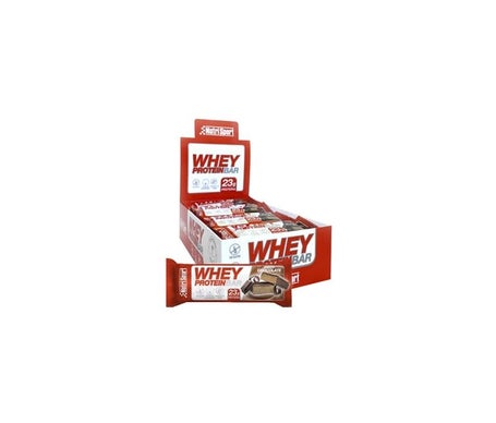 Nutrisport Barre Protéinée Whey Crème Caramel Bio 12x70g
