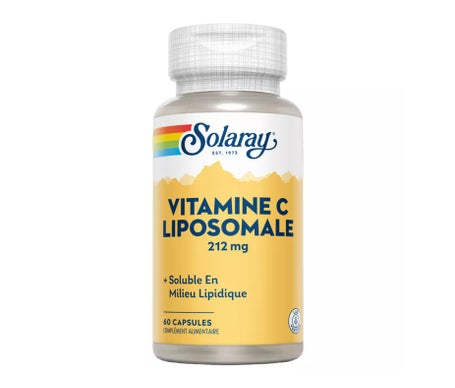 Solaray Vitamine C Liposomale 212mg 60 Capsules