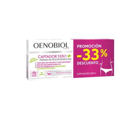 Oenobiol Capteur 3en1+ 2x60 Capsules