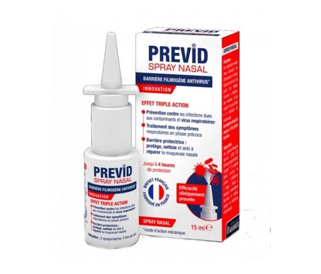 Previd Spray Nasal Barrière Filmogène Antivirus 15ml