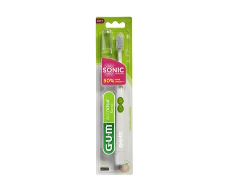 Gum Activital Sonic Brosse À Dents Souple À Pile