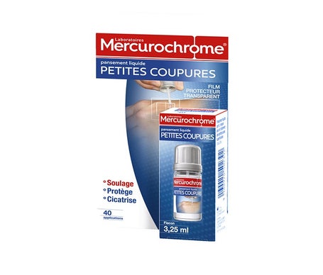 Mercurochrome Pansement Liquide Petites Coupures 3,25ml