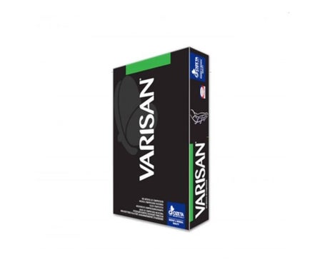 Varisan Varisoft Media Hombre Mi-Bas Corta Negro T3 1 Par