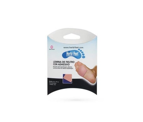 Herbifeet Mini Feuille de Feutre 6,5x22cm 1ut