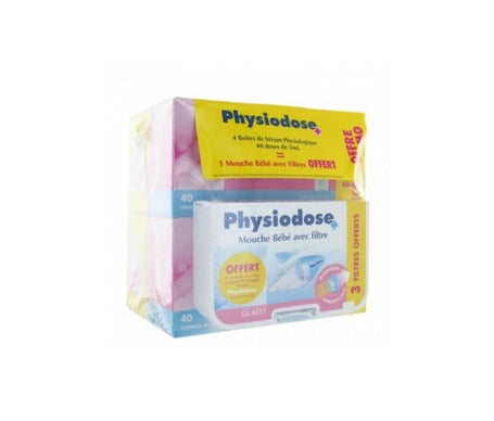 Physiodose Serum Physiologique 40 Doses Lot De 4 1 Mouche Bebe Offert Docmorris France