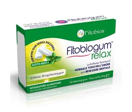 Fitobios Fitobiogum Relax Sans Sucre 24uts