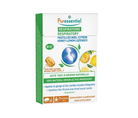 Puressentiel Resp Gorge Miel 20uts