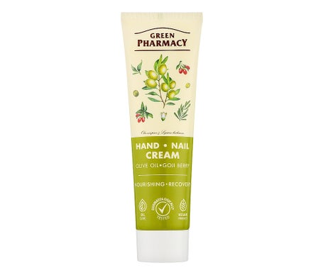 Green Pharmacy Hand Nail Cream Olive Oil & Goji Berry 100Ml