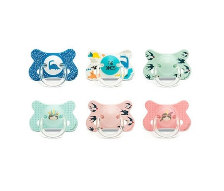 Suavinex™ Sucette Silicone T Anatomique Fusion 4-18 M