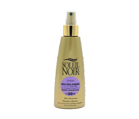 Soleil Noir Huile Sèche Vitaminée Spf 30 Spray 150ml