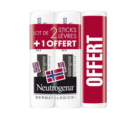 Neutrogena® Stick Lèvres Nutrition 3x4,8g