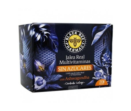 Black Bee Jalea Real Multivitaminas S/Azucar 20 Amp-image
