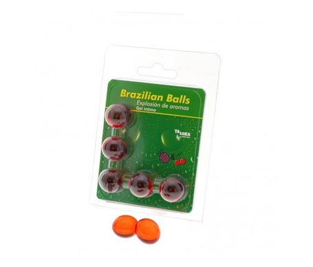 Diverty Sex Taloka Brazilian Balls Intimate Gel Strawberry & Cherry 5uds