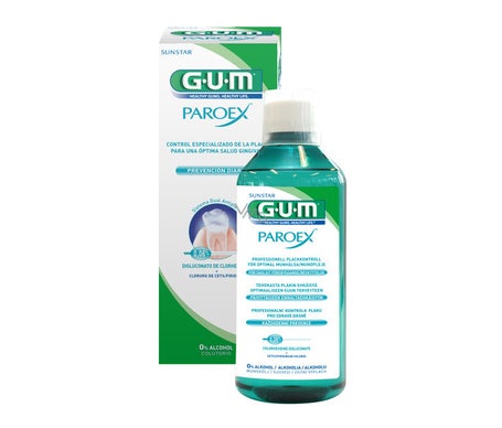 GUM Paroex prévention bain de bouche 500ml