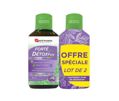 Forté Pharma Forté Détox 5 Organes 2x500ml