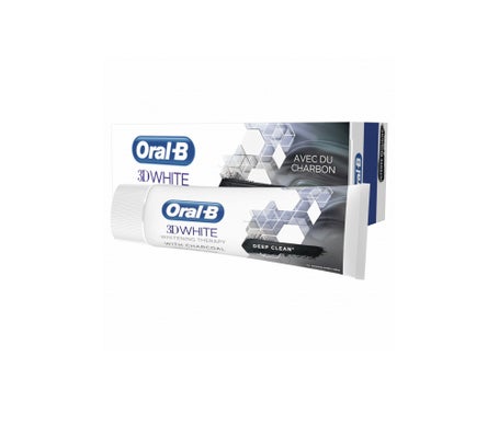 Oral-B 3D White 75ml + Charbon