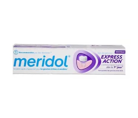 Meridol Dentifrice Action Rapide Soin des Gencives 75 ml