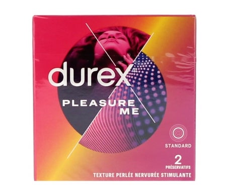 Durex Pleasure Me Préservatif 2uts