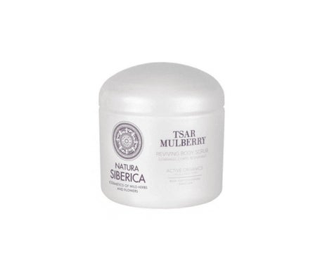Natura Siberica Exfoliant énergisant pour le corps, mûres 370 ml