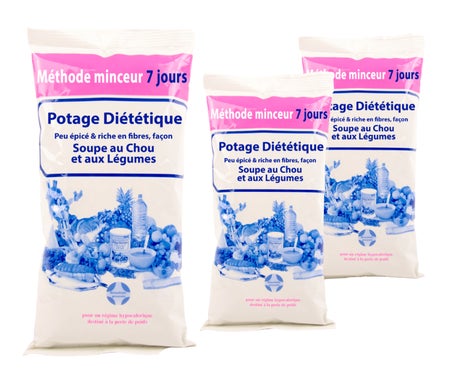 Annedelona Éco-Recharge 84 Soupes Au Chou Minceur Brûle Graisses 3x300g