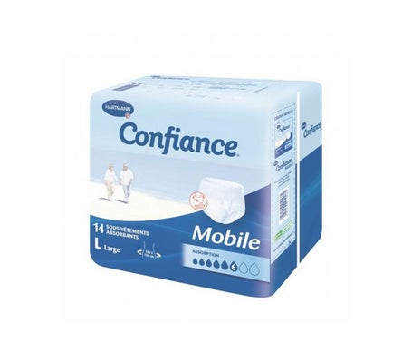 Hartmann Confiance Mobile 6 Gouttes L 14 Sous-Vêtements Absorbants