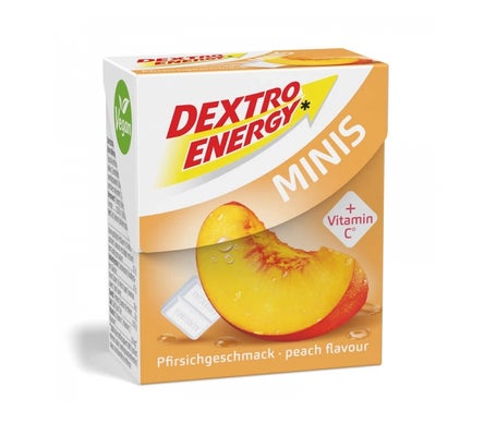 Dextro Energy Minis Peach Flavour 50G