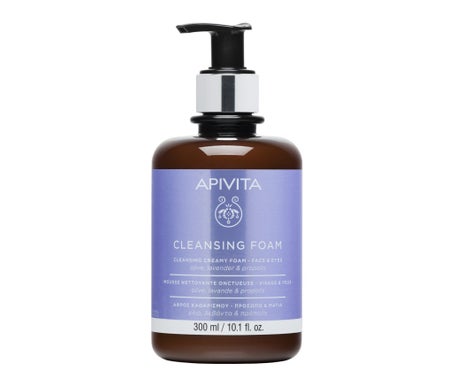 Apivita Mousse Nettoyante Visage-Eyeux 300ml