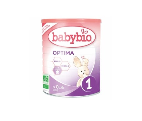 Babybio Lait 1er Age Optima Bio 0 à 6 mois 900g