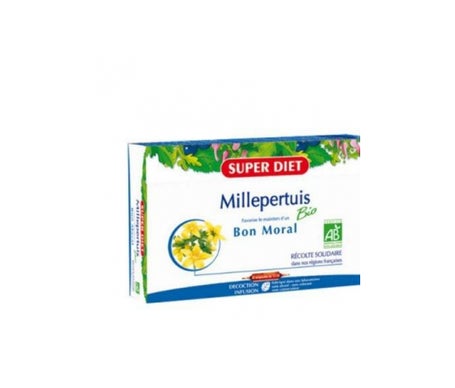 Super Diet Millepertuis Bio 20 Ampoules