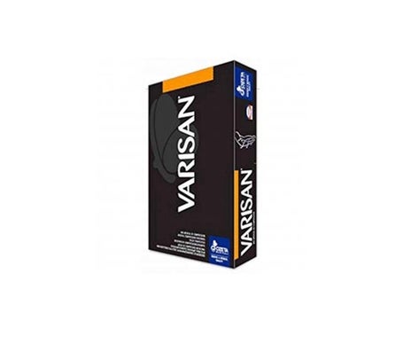 Varisan Varisoft 2 Chaussette Semi Opaque Court Noir T5 1 Paire