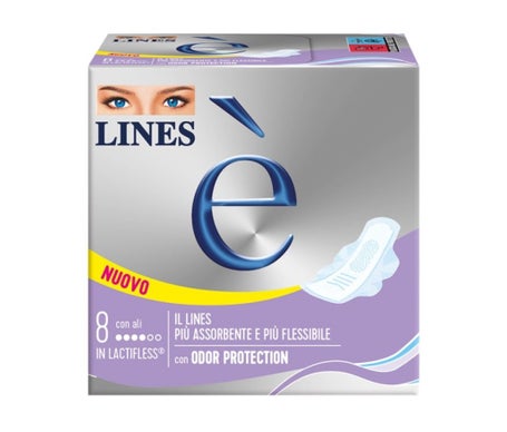 Lines E Serviettes Hygiéniques Ailes Dwct 8uts