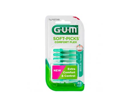 Gum Soft-Picks Comfort Flex Bâtonnet Interdentaire 40 Unités