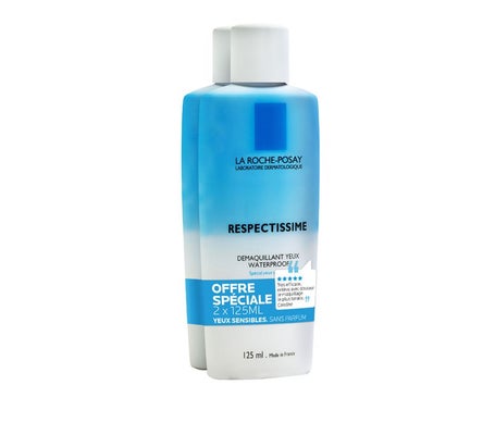 La Roche-Posay Respectissime Démaquillant Yeux Waterproof 2 x 125ml